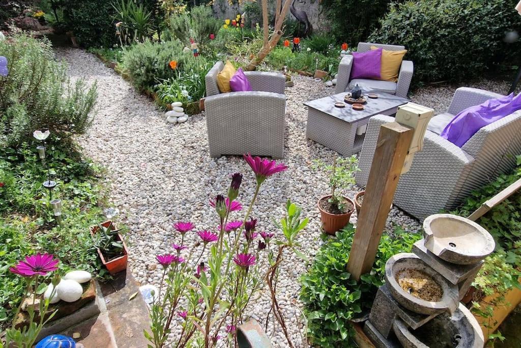 Monica Appartamento Con Giardino Al Ponte Vecchio Firenze Bagian luar foto