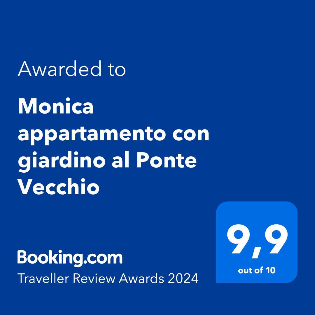 Monica Appartamento Con Giardino Al Ponte Vecchio Firenze Bagian luar foto